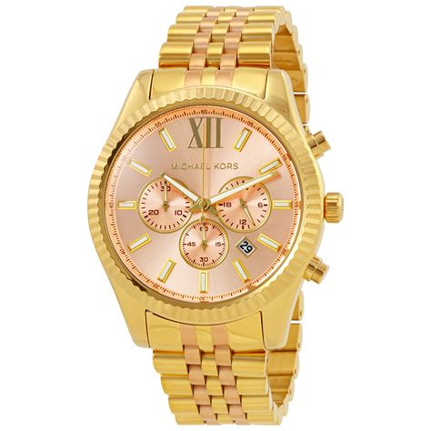 michael kors ladies lexington rose gold watch with bluemichael kors ladies lexington silver tone watch mk3228|Lexington Pavé Rose Gold.